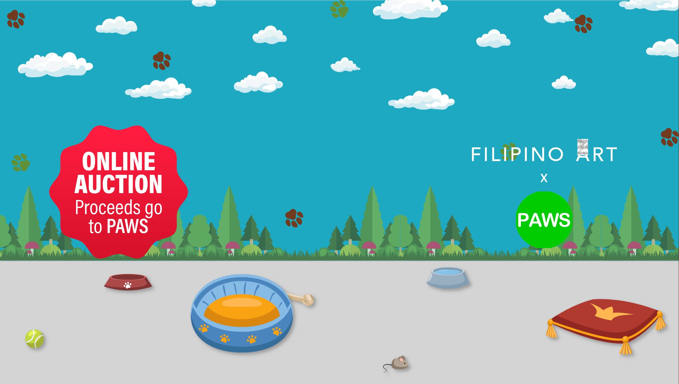 BID FOR A CAUSE FilipinoArtPH and PAWS Launch Online Exhibit and Auction